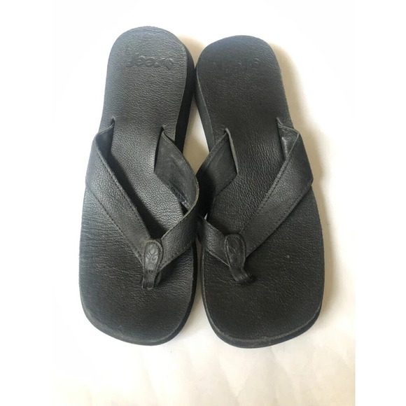 Reef Women’s leather sandals 9 - Picture 1 of 7